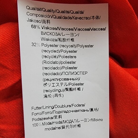 BOSS Eperla Asymmetric Neck Cocktail Dress, Size M, NWT - Picture 16 of 16